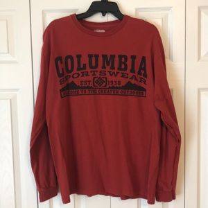 Columbia long sleeve shirt